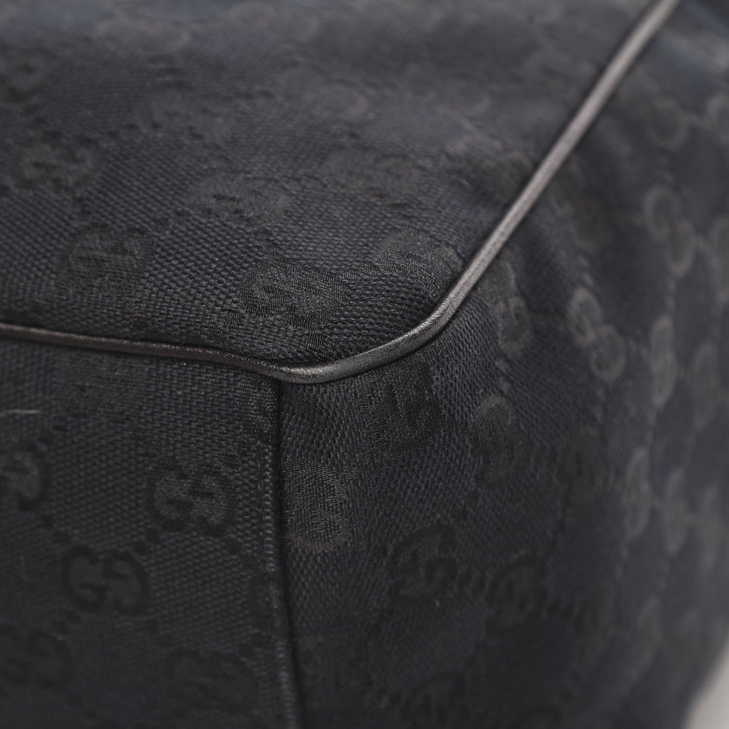 Gucci Monogram Large Positano Tote Black 10 of 10