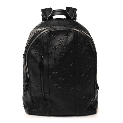 Louis Vuitton Monogram Seal Armand Backpack Black 1 of 10