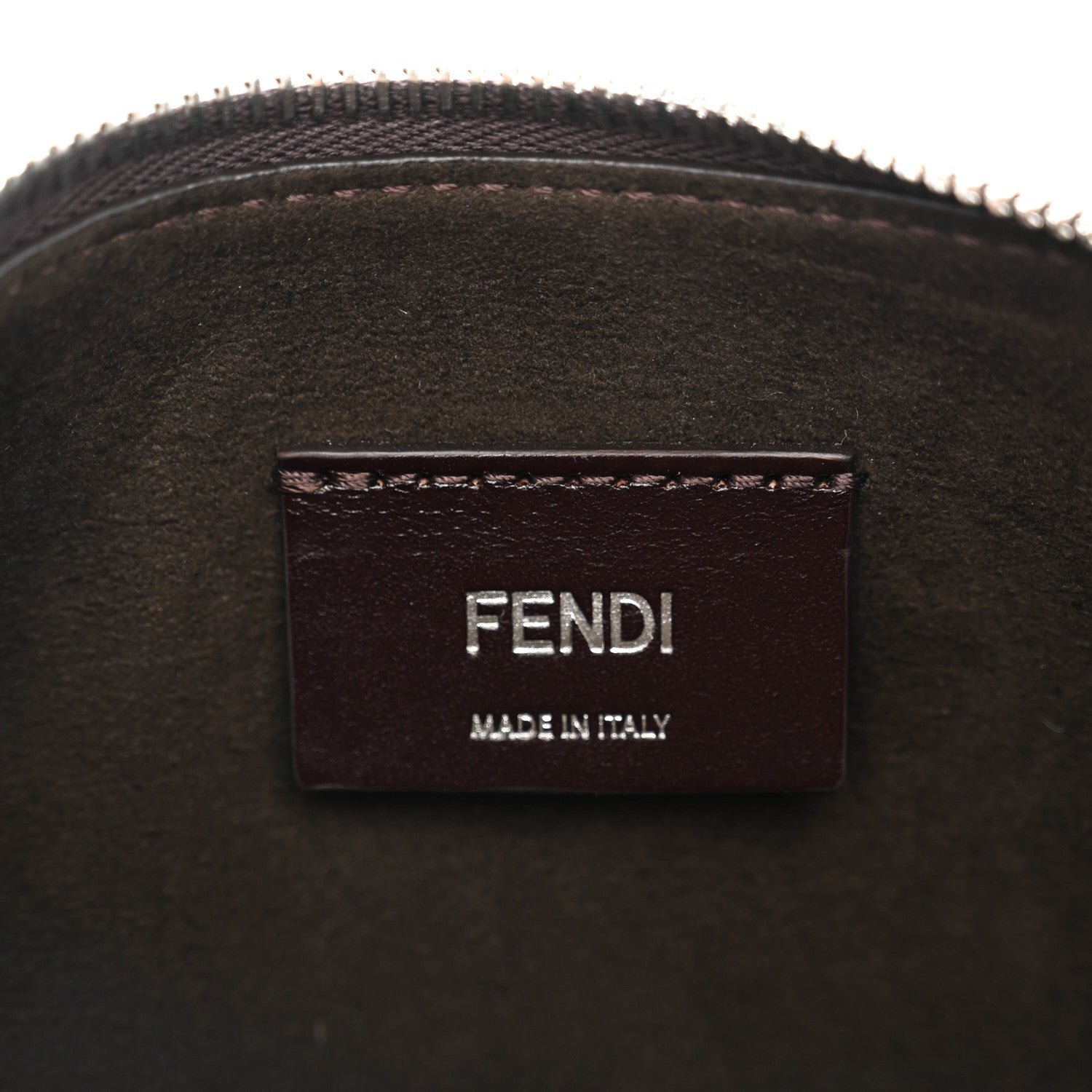 Fendi Fabric Jacquard FF Melon Bag Tobacco Black 5 of 9