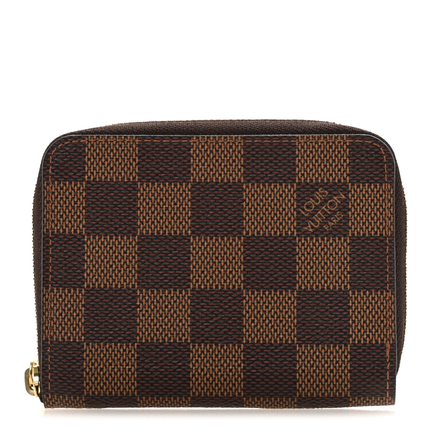 Damier Ebene Zippy Coin Purse