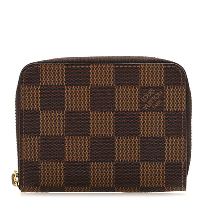 Louis Vuitton Damier Ebene Zippy Coin Purse 1 of 9