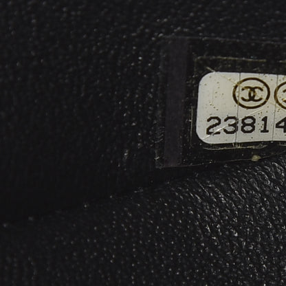 Chanel Sheepskin Chevron Quilted 2.55 Reissue 225 Double Flap So Black 6 of 11