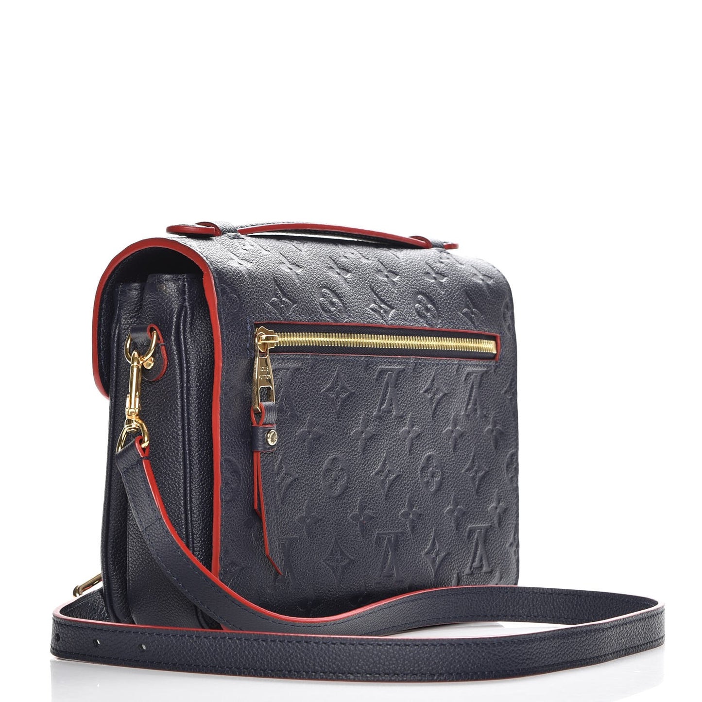 Empreinte Pochette Metis Marine Rouge