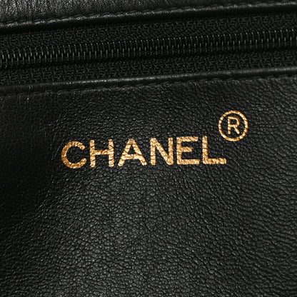 Chanel Lambskin CC Tote Black 6 of 10