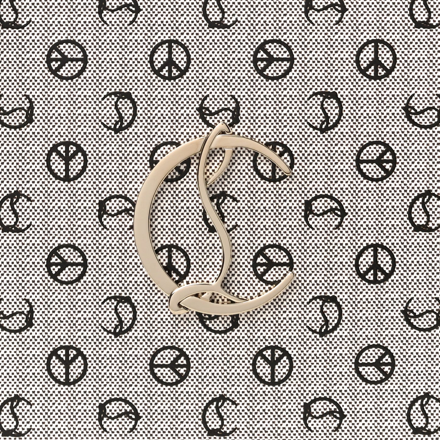 Radioloubi Peace Toile Shoulder Bag Cuoio