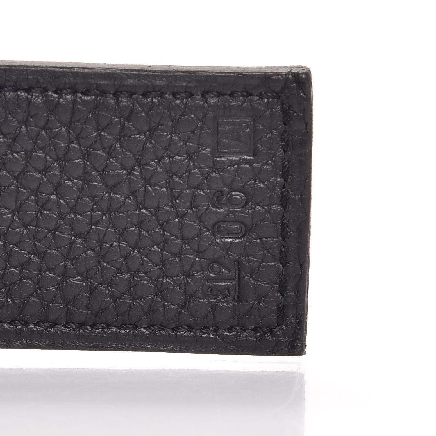 Hermes Togo Etriviere 32mm Belt 70 Black 8 of 9