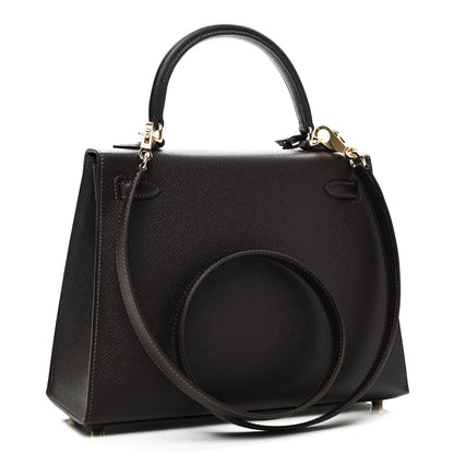 Hermes Epsom Kelly Sellier 25 Bai Brun 3 of 11