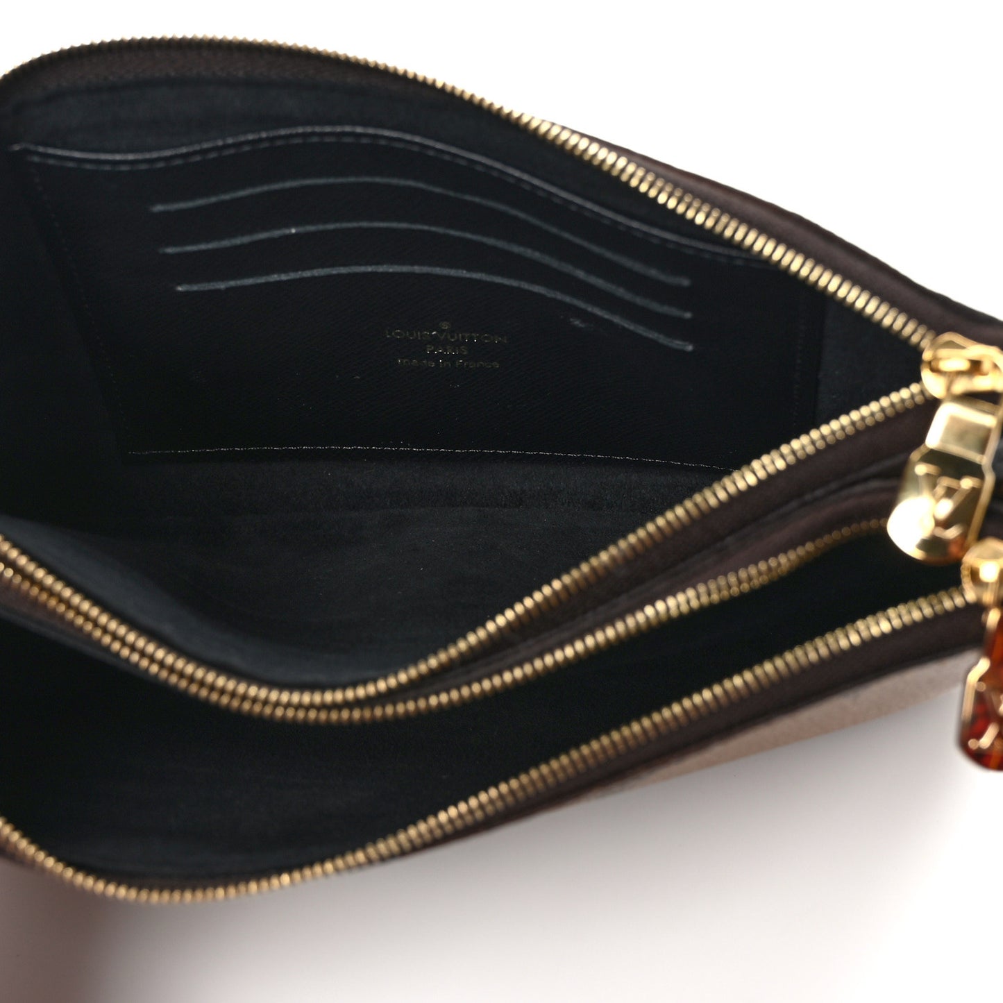 Reverse Monogram Giant Double Zip Pochette