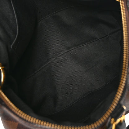 Louis Vuitton Damier Ebene Odeon Tote PM Black 5 of 9