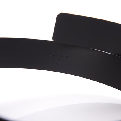 Louis Vuitton Calfskin 30mm Neogram LV Belt 90 36 Black 7 of 9