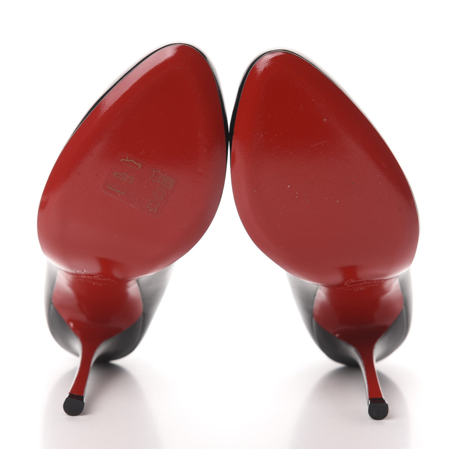 Shiny Nappa Toot Couverte 100 Pumps 38 Black