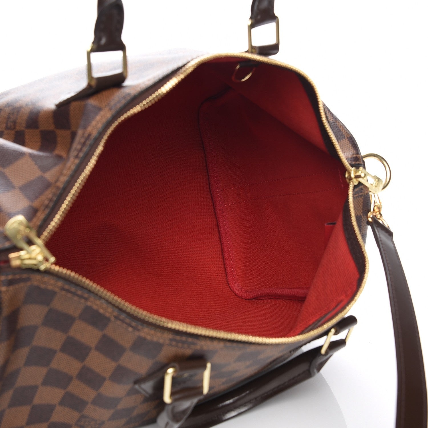 Louis Vuitton Damier Ebene Speedy Bandouliere 35 6 of 9