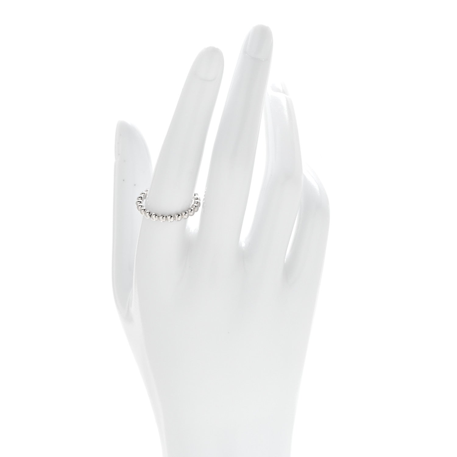 Tiffany Sterling Silver HardWear Bead Ring 57 8 2 of 4