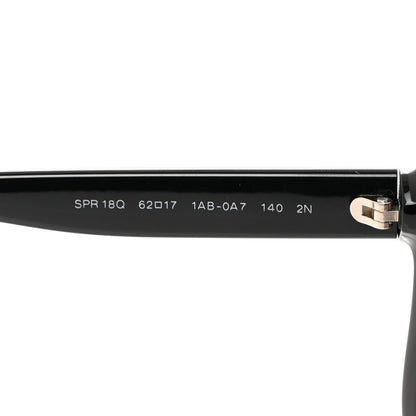 Prada Square Sunglasses SPR 18Q Black 5 of 8