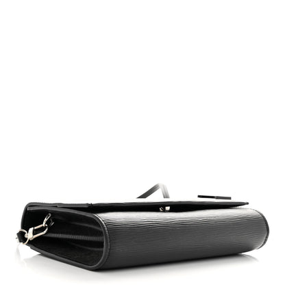 Louis Vuitton Epi Clery Black 4 of 9