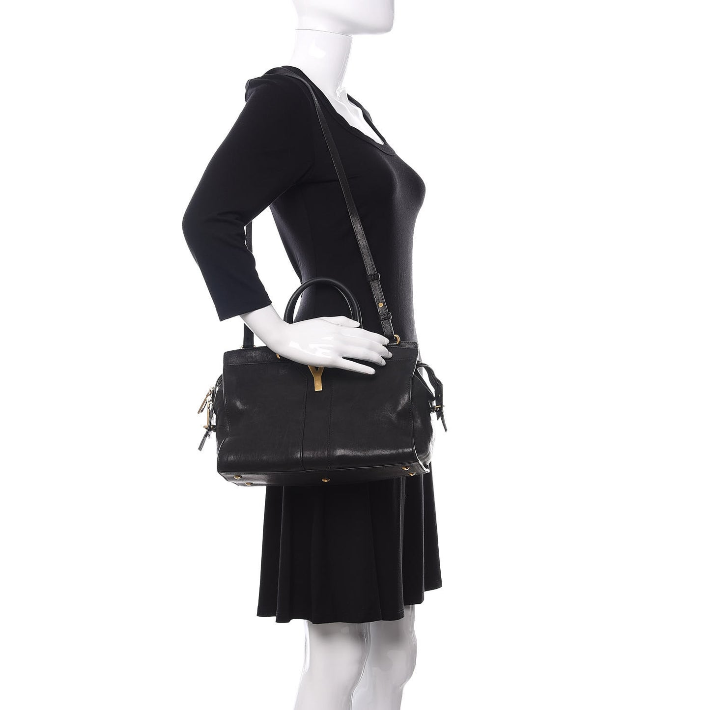Sheepskin Small Cabas ChYc Black
