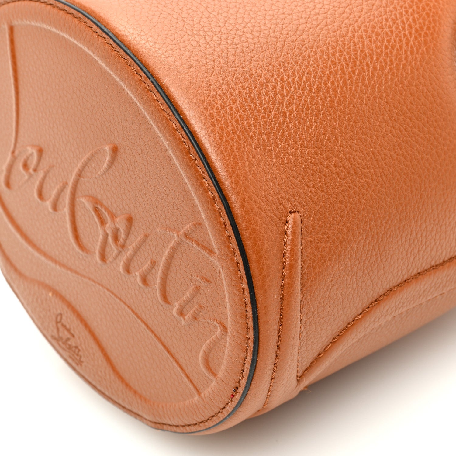 Christian Louboutin Calfskin Empire By My Side Bucket Bag Cuoio 8 of 8