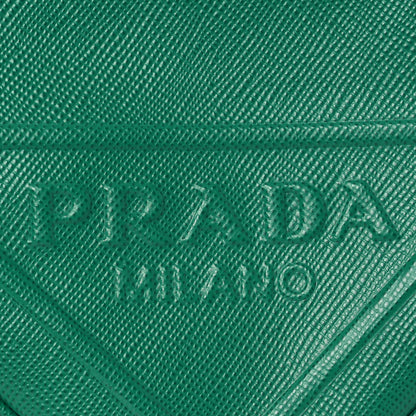Prada Saffiano Cuir Triangle Logo Embossed Triangle Shoulder Bag Mango 8 of 10