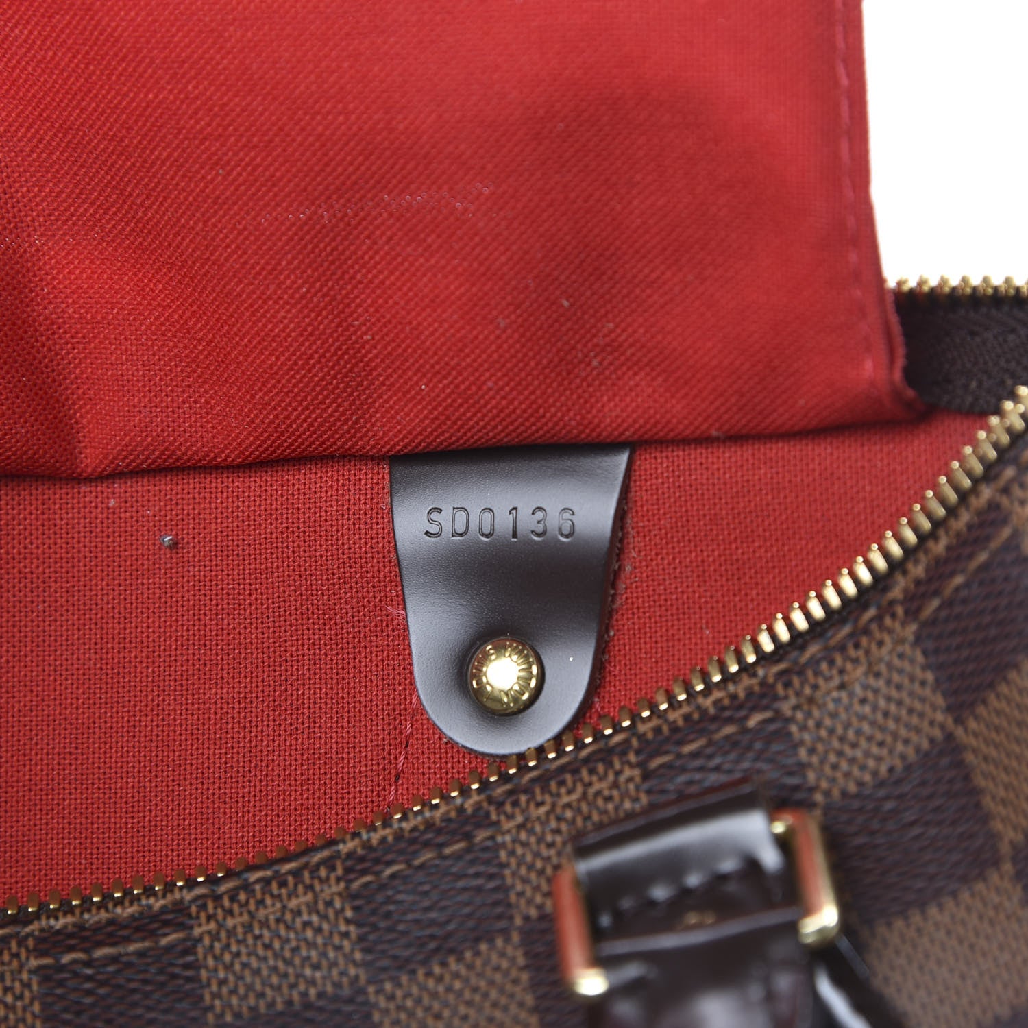 Louis Vuitton Damier Ebene Speedy Bandouliere 30 9 of 10