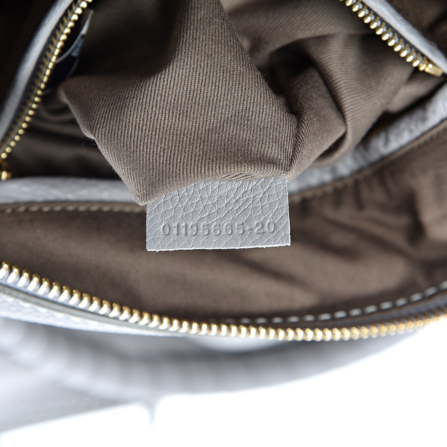 Chloe Calfskin Medium Marcie Satchel Cashmere Grey 6 of 9