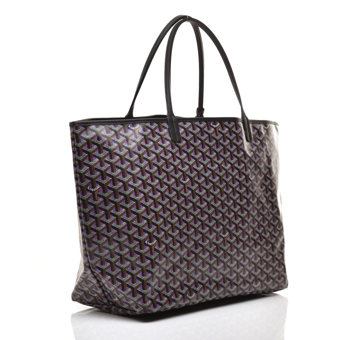 Goyardine Saint Louis Claire Voie PM Black Violet