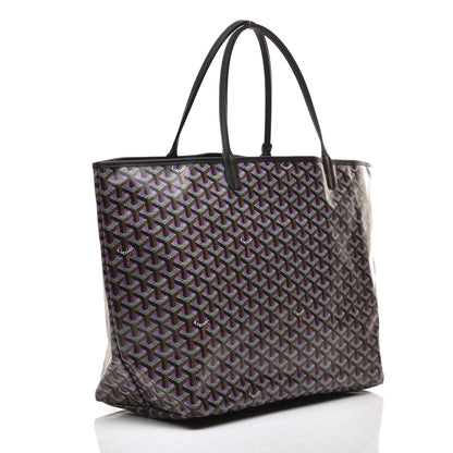 Goyard Goyardine Saint Louis Claire Voie PM Black Violet 3 of 8