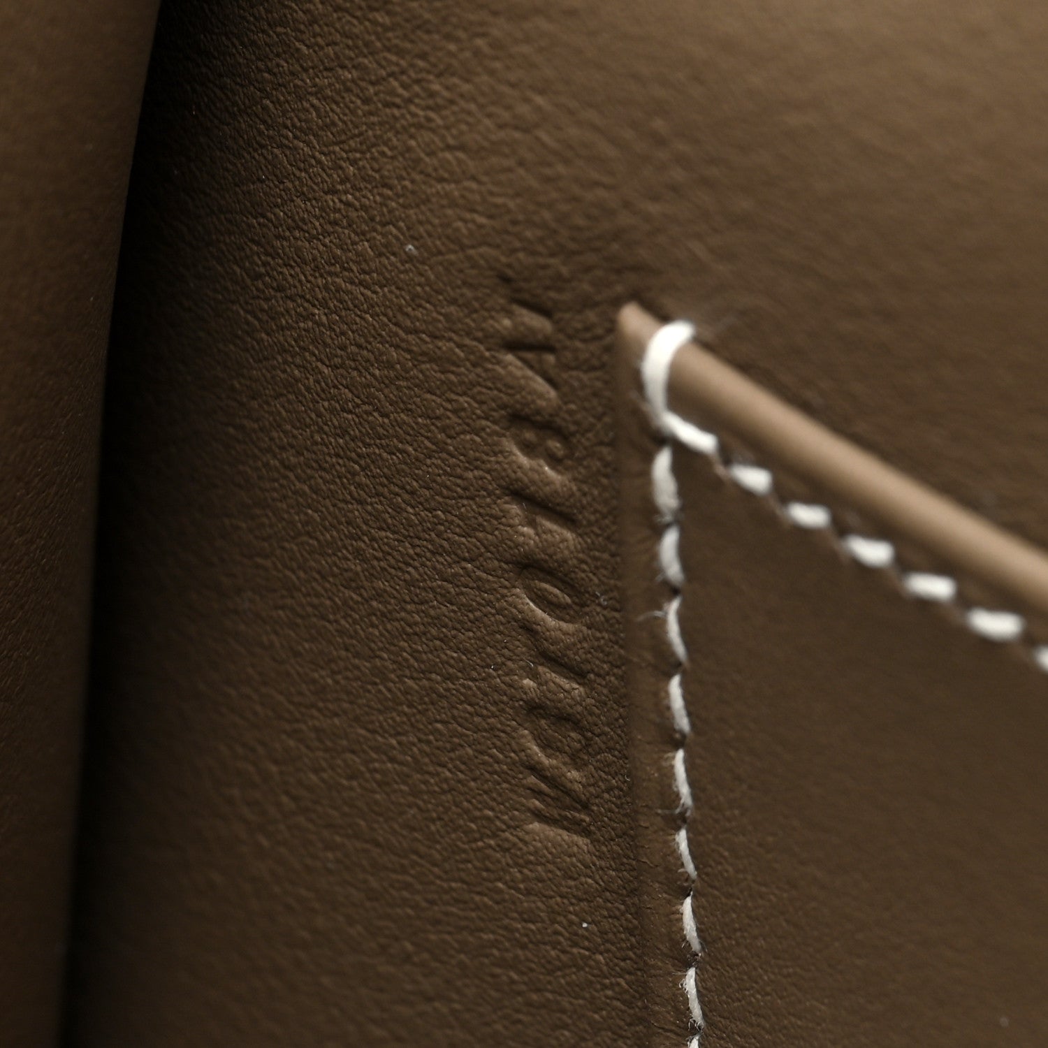 Hermes Swift Kelly Pochette Clutch Etoupe 7 of 11