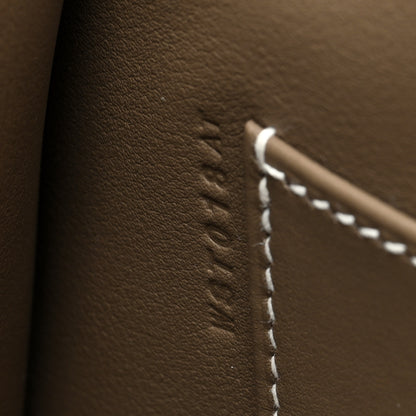 Hermes Swift Kelly Pochette Clutch Etoupe 7 of 11