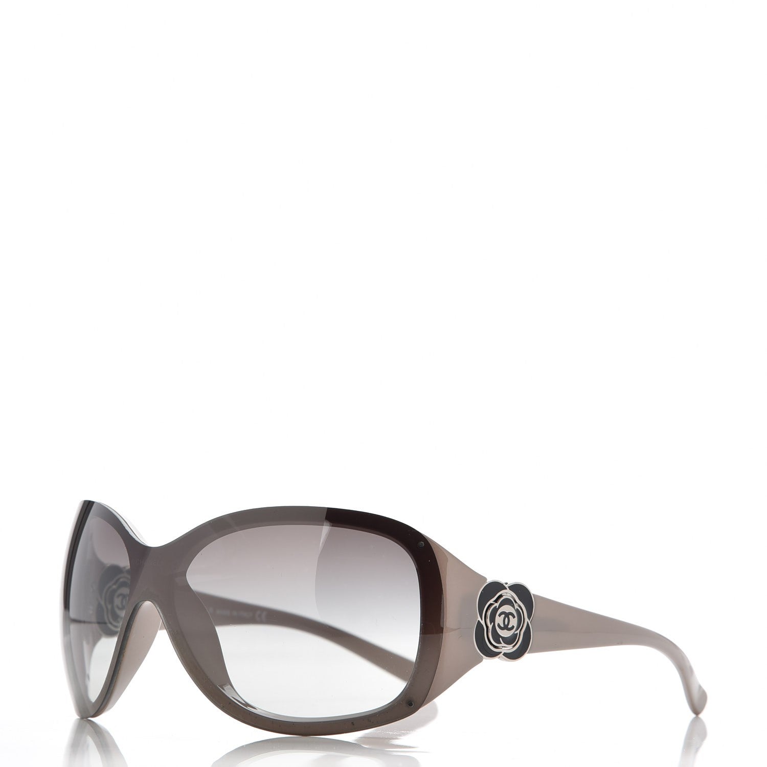 Chanel Camellia CC Sunglasses 6032 Grey 1 of 8