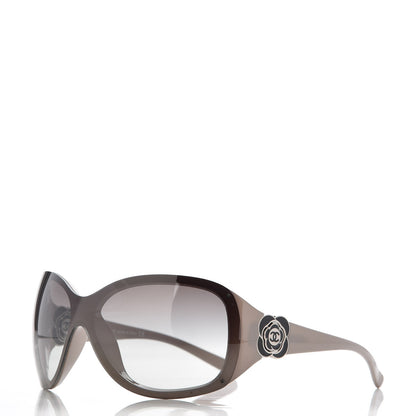 Chanel Camellia CC Sunglasses 6032 Grey 1 of 8