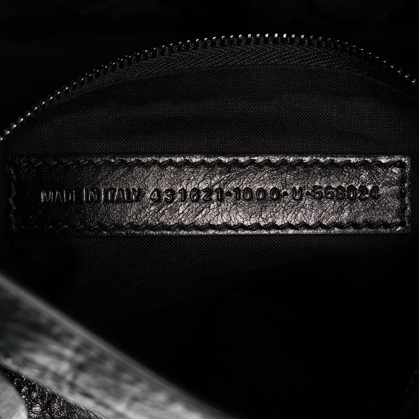 Agneau Arena Classic Black Hardware S City Black