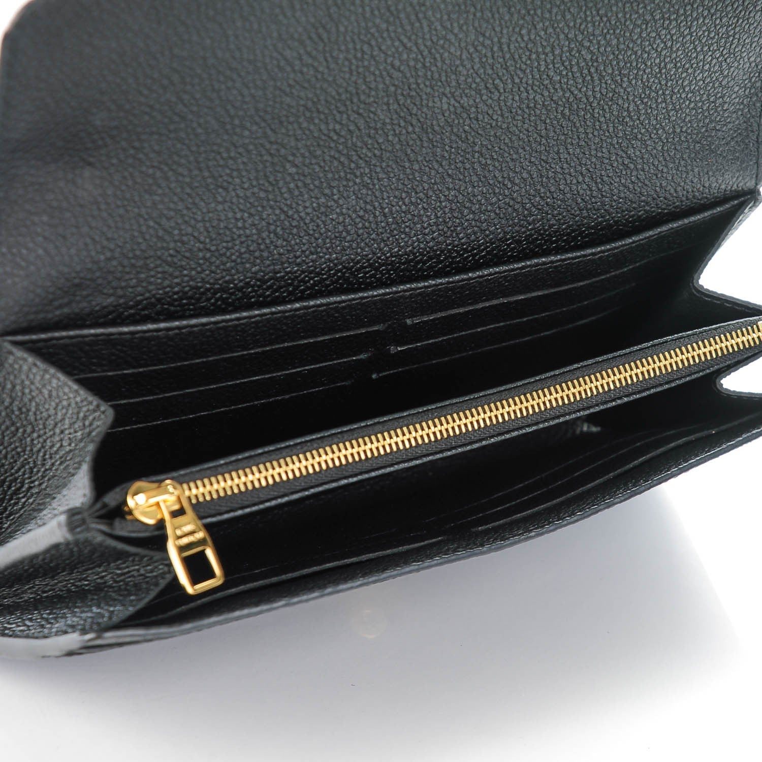 Louis Vuitton Empreinte Sarah Wallet NM Black 5 of 7