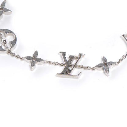 Louis Vuitton Monogram Bracelet White Gold 3 of 5