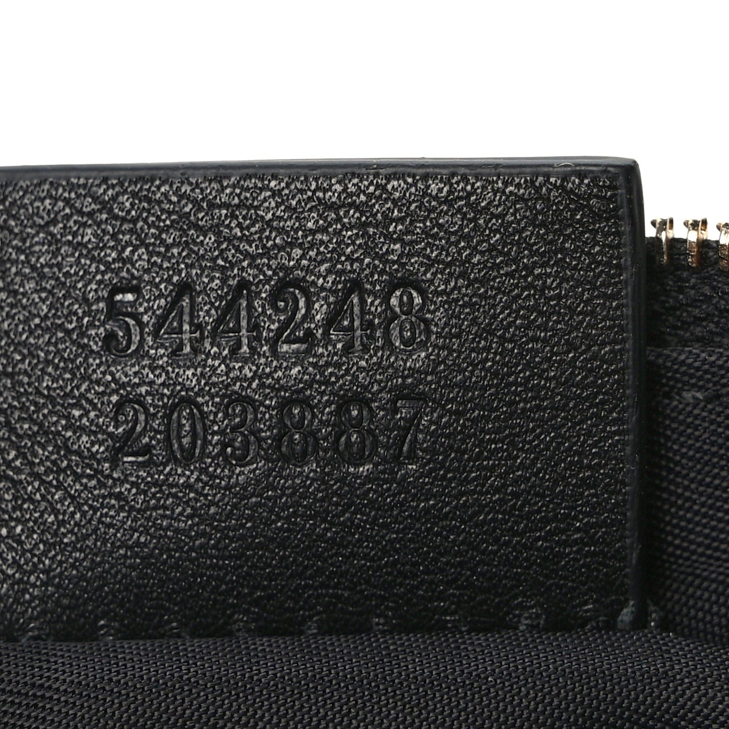 Microguccissima Key Ring Coin Case Black