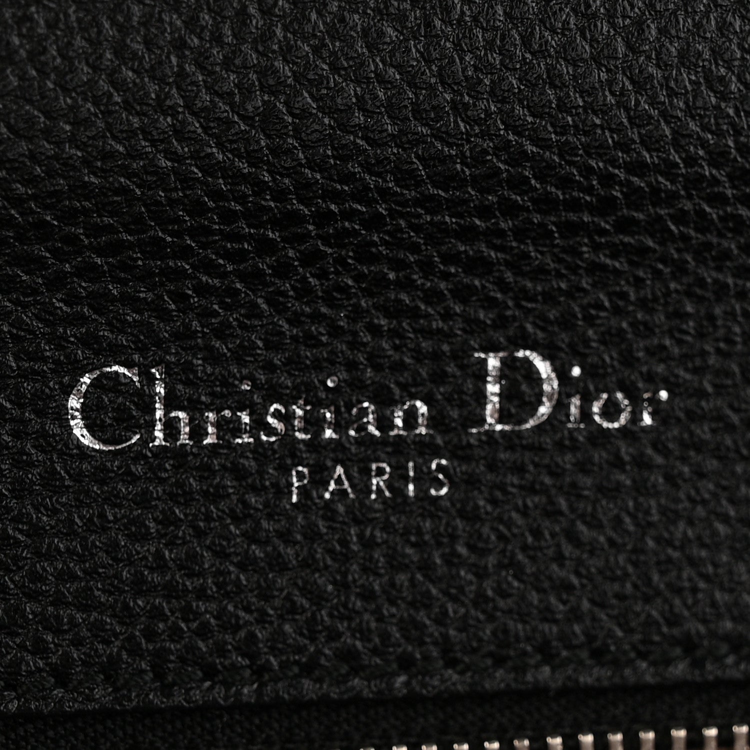 Christian Dior Grained Calfskin Small Diorama Flap Bag Black 6 of 11
