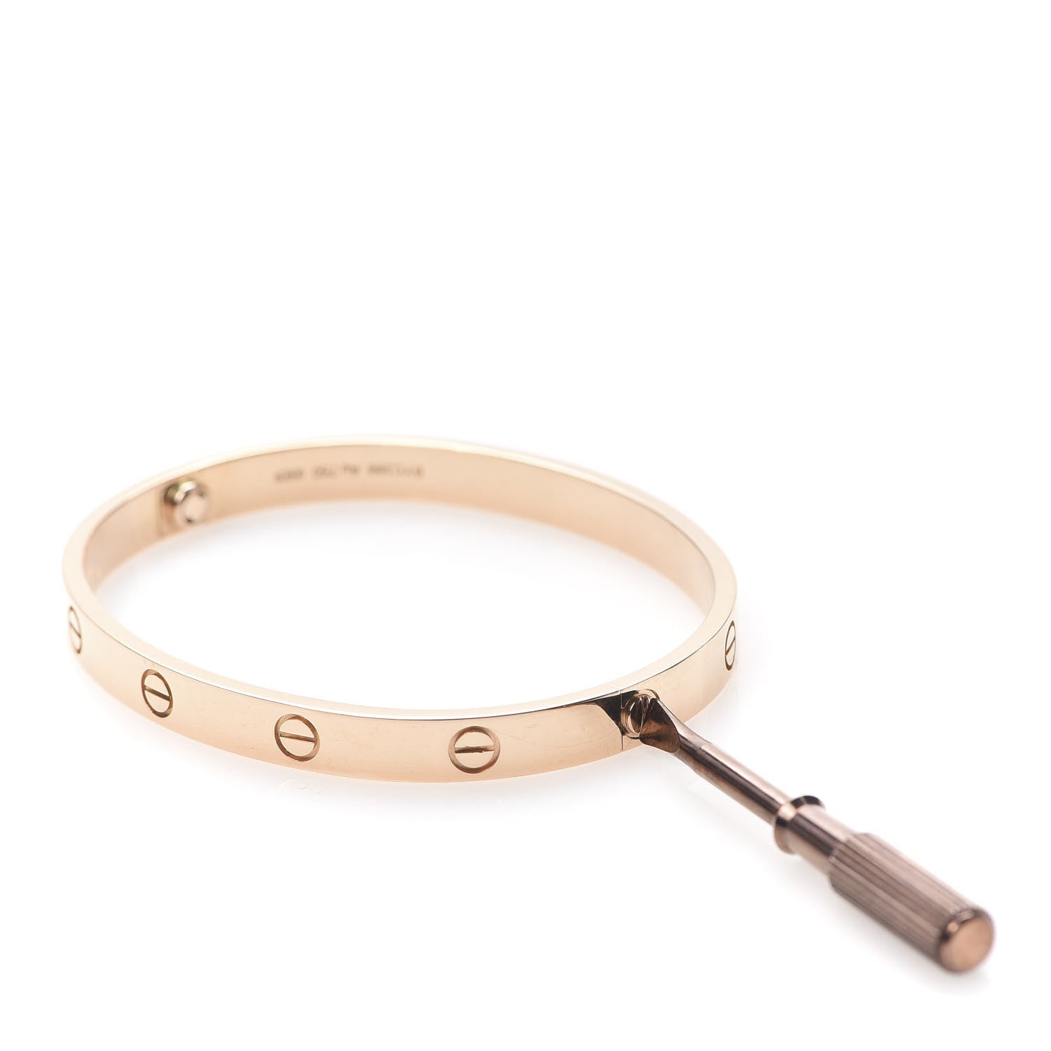 Cartier 18K Pink Gold LOVE Bracelet 18 4 of 7