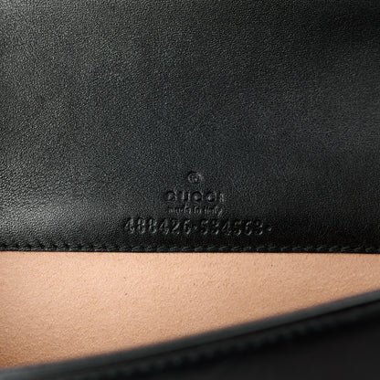 Gucci Calfskin Matelasse GG Marmont Mini Bag Black 6 of 9