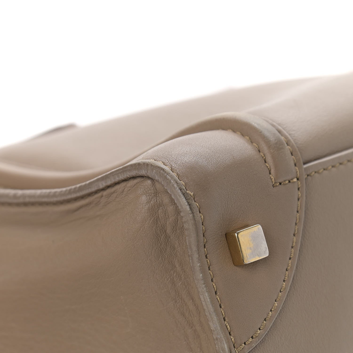 Celine Smooth Calfskin Mini Luggage Camel 9 of 21