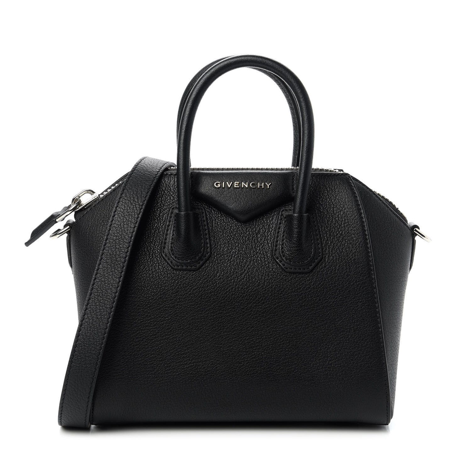 Sugar Goatskin Mini Antigona Black