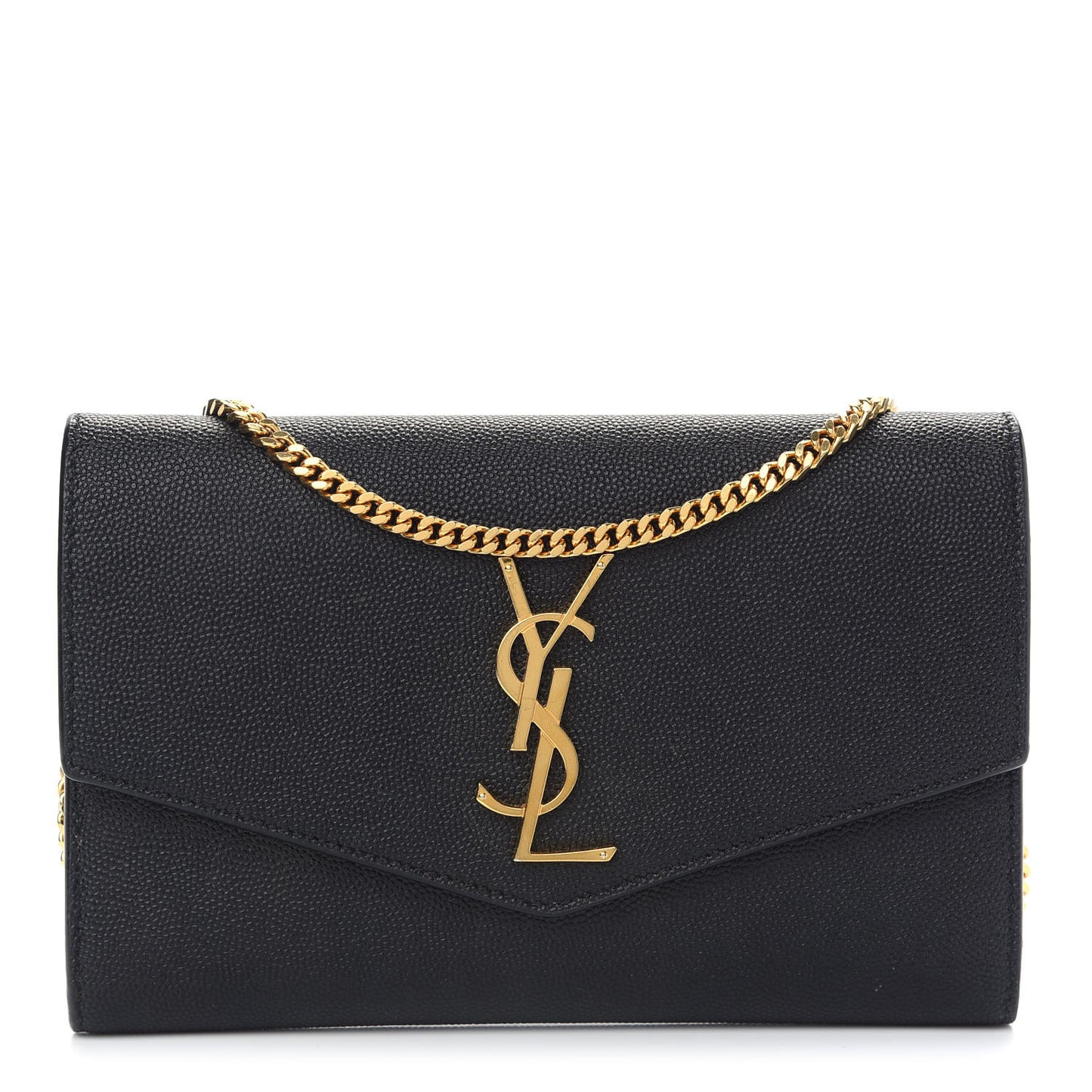 Grain De Poudre Uptown Chain Wallet Black