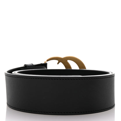 Gucci Textured Calfskin Double G 40mm Belt 85 34 Black 2 of 6