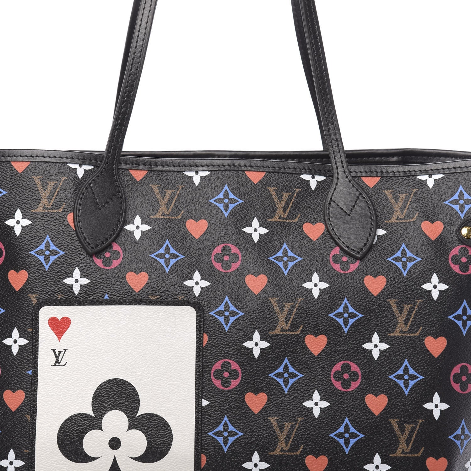 Louis Vuitton Game On Neverfull MM Black 7 of 9