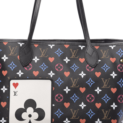 Louis Vuitton Game On Neverfull MM Black 7 of 9