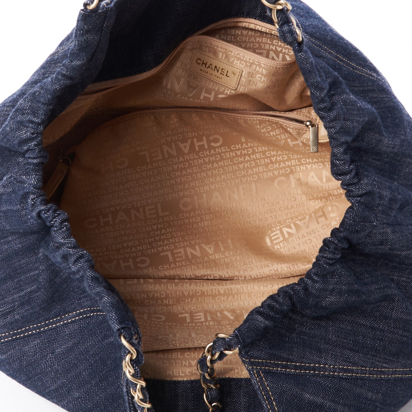 Denim XL Coco Cabas Tote Blue