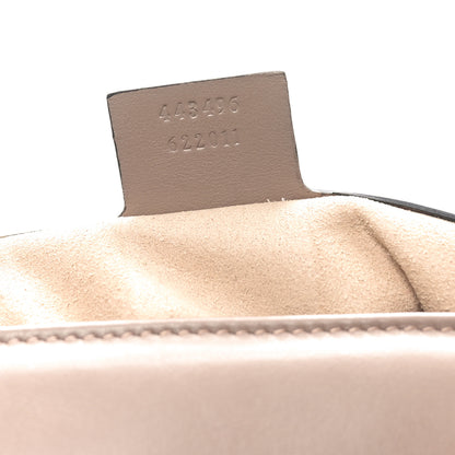 Gucci Calfskin Matelasse Medium GG Marmont Shoulder Bag Porcelain Rose 7 of 10