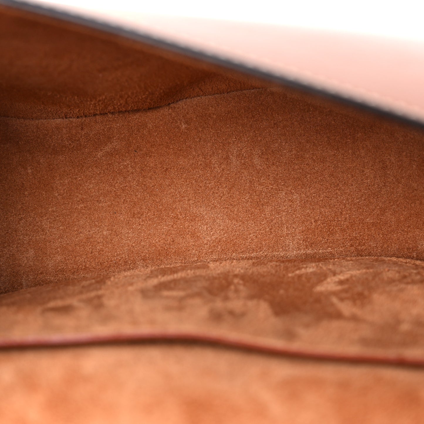 Smooth Calfskin Cuir Triomphe Embroidered Folco Crossbody Bag Tan