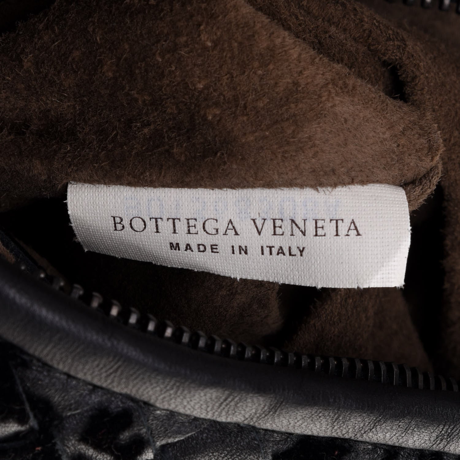 Bottega Veneta Nappa Intrecciato Velvet Embellished Large Veneta Hobo Black 6 of 11