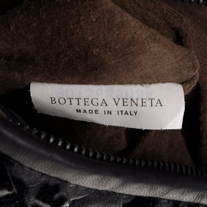 Bottega Veneta Nappa Intrecciato Velvet Embellished Large Veneta Hobo Black 6 of 11