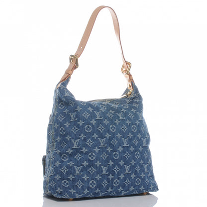 Louis Vuitton Denim Baggy GM Blue 3 of 7