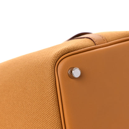 Hermes Toile Goeland Swift Cargo Picotin Lock 18 Sesame 7 of 11